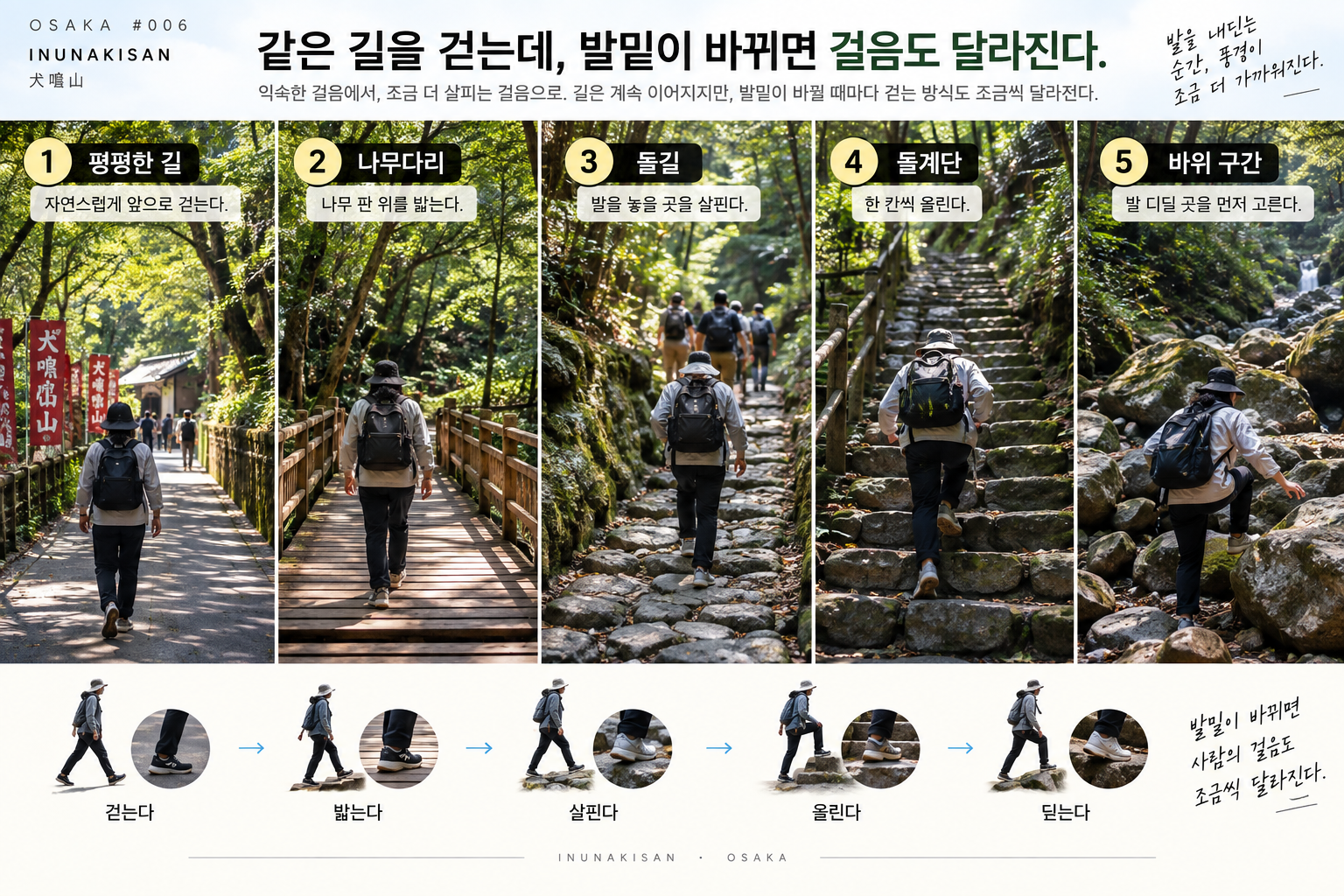 이누나키산 여행 2026｜같은 길을 걷는데, 발밑이 바뀌면 걸음도 달라진다